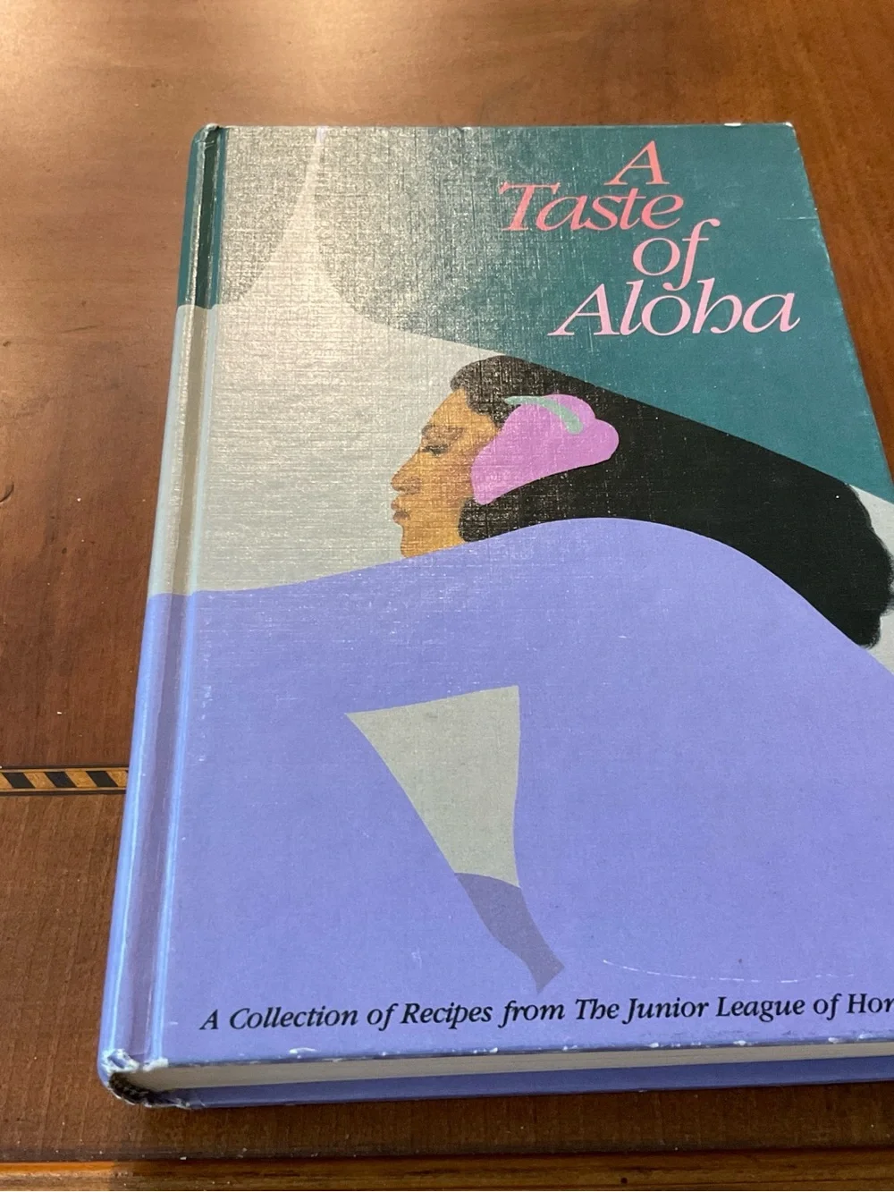 A Taste of Aloha Hardcover Cookbook - Teal, Purple, Black